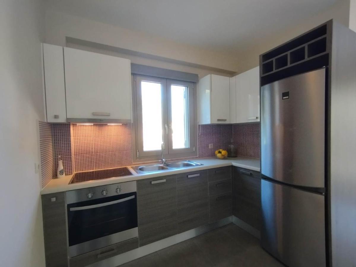 D'Angelos Apartments Karavomylos Bagian luar foto